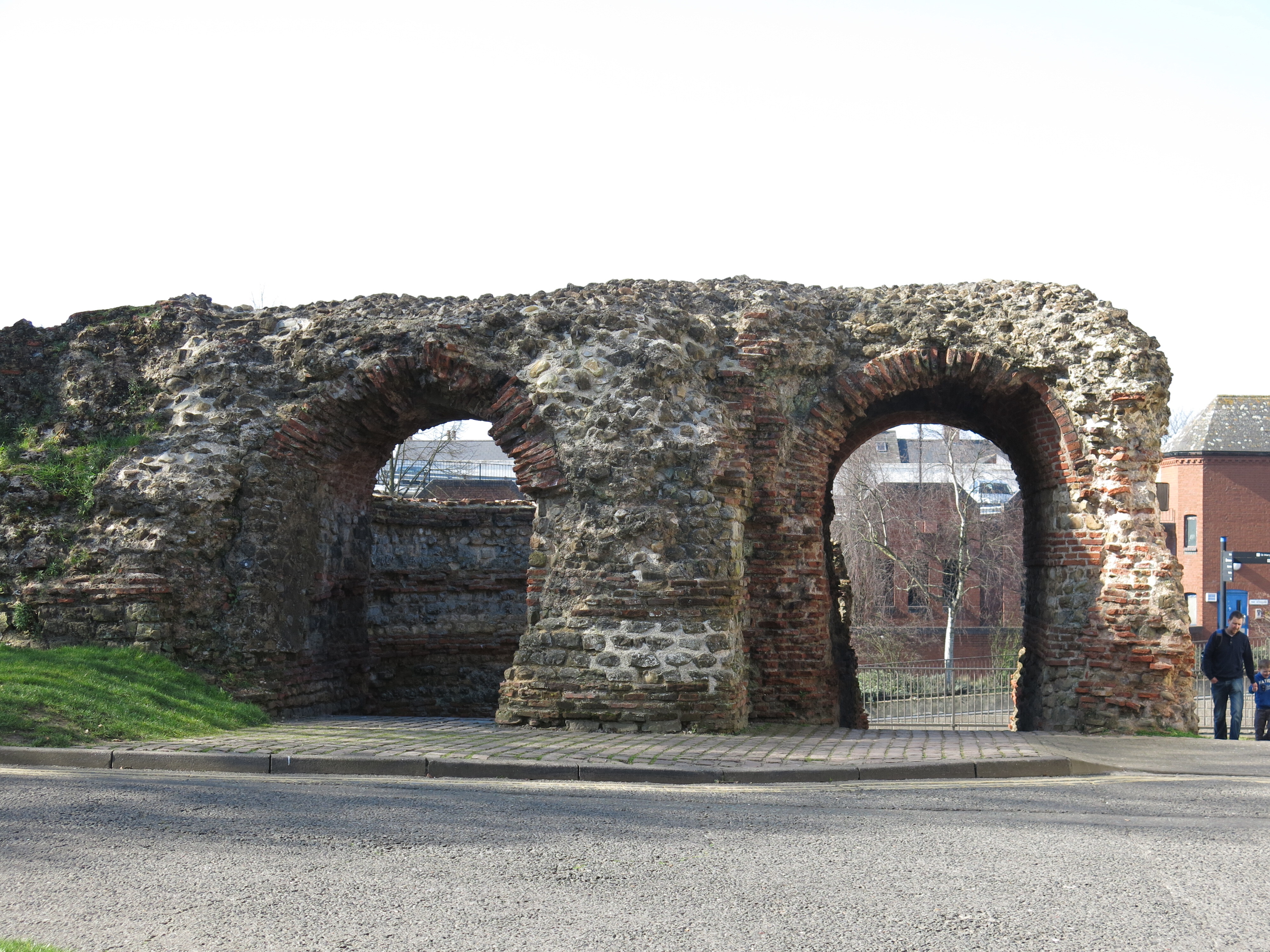 gate from the land side