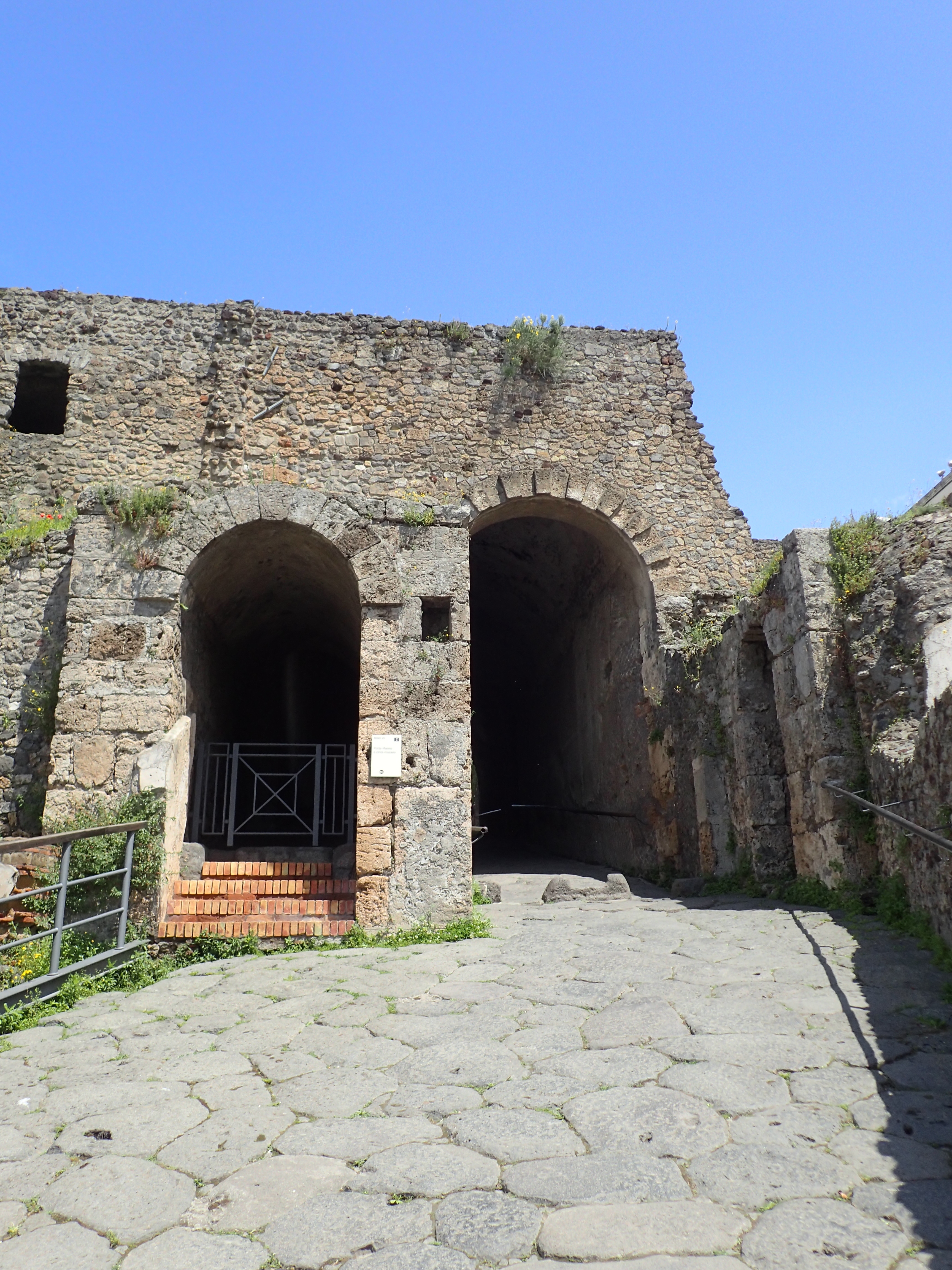 gate from the land side