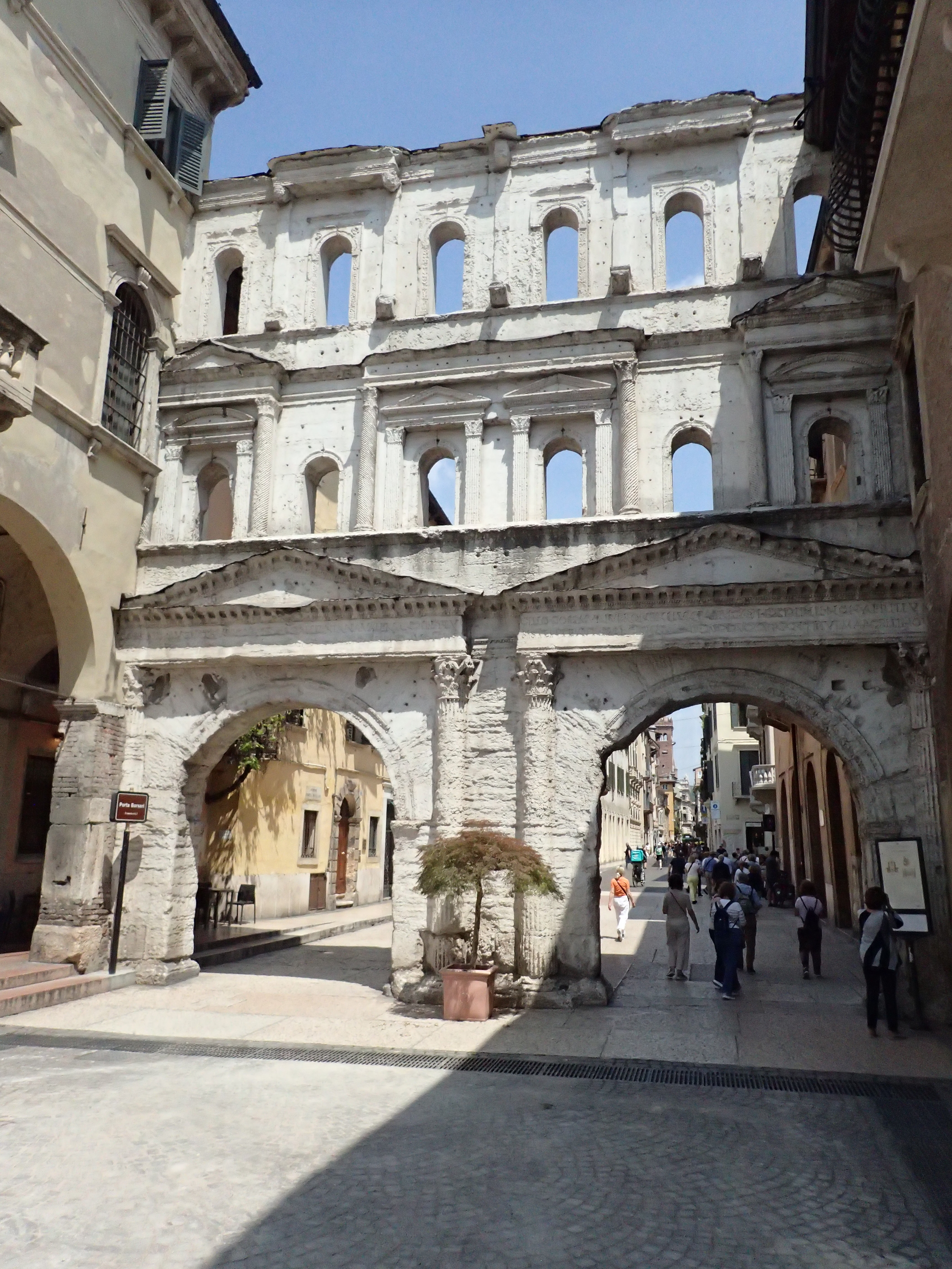 gate from the land side