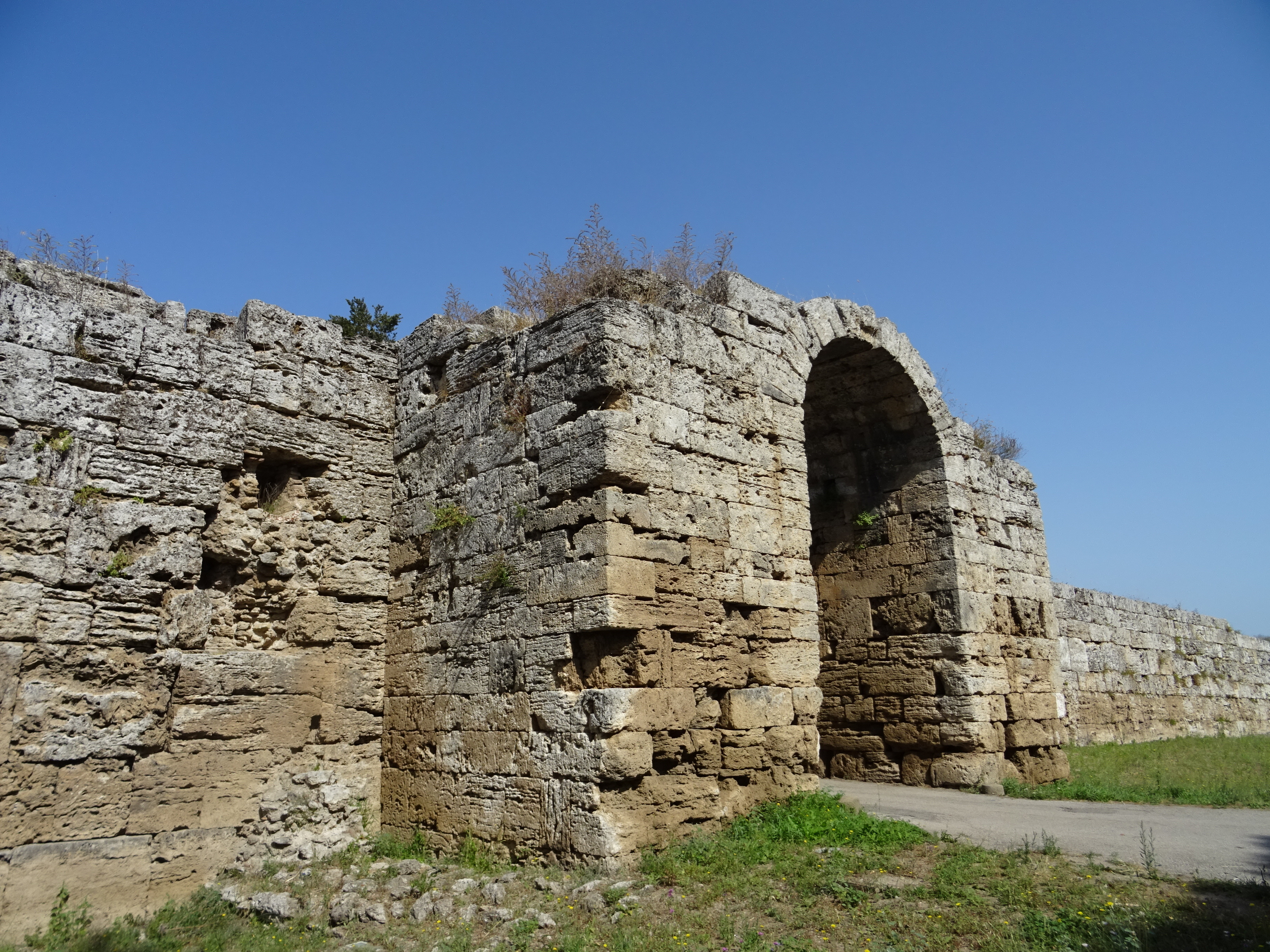 gate from the land side