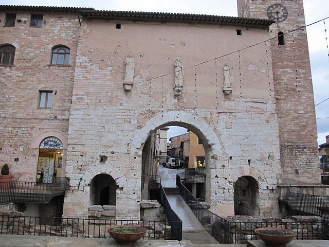 gate from the land side